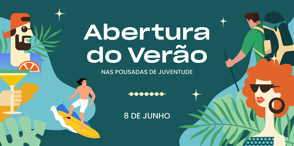 Pousadas De Juventude Inauguração Do Verão Banner Notícias